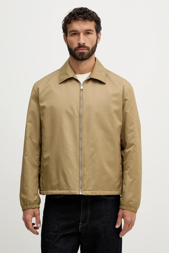 BOSS kurtka H-Crestell bez kaptura zielony 50553641