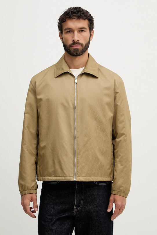 BOSS kurtka H-Crestell bez kaptura zielony 50553641