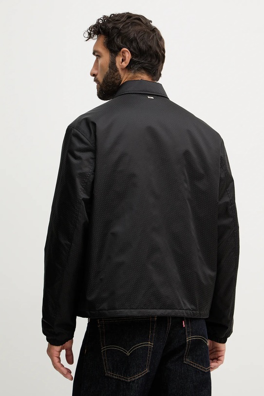 Ρούχα Μπουφάν BOSS H-Crestell 50553641 μαύρο