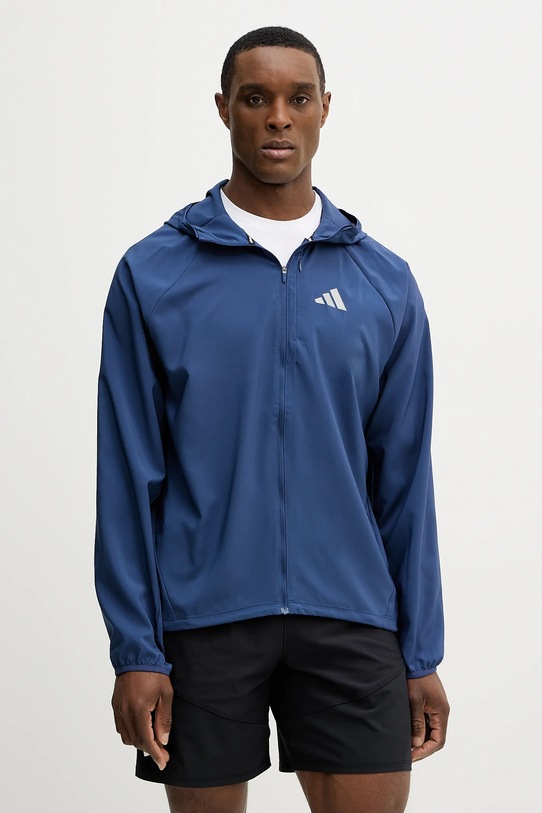 adidas Performance kurtka do biegania Run Essentials pozostałe niebieski JZ7781