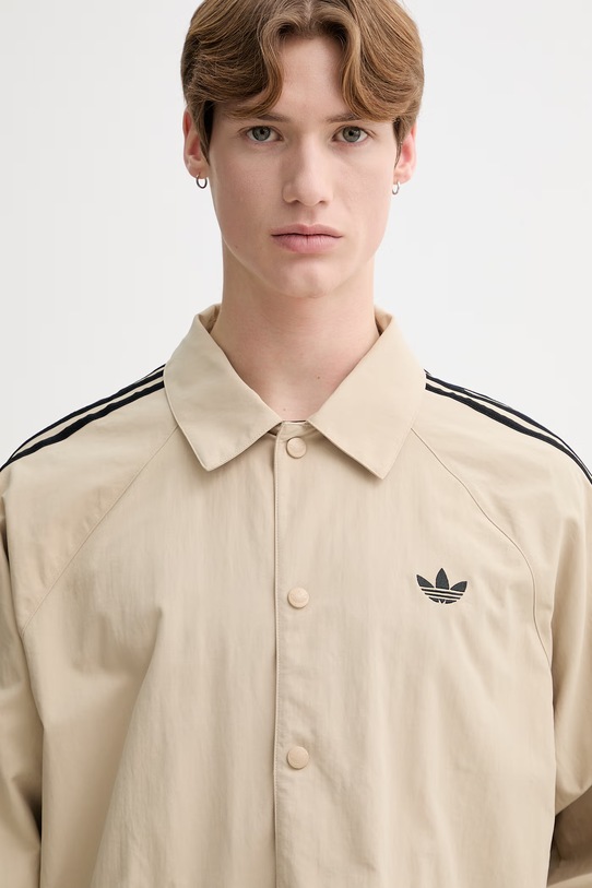 adidas Originals kurtka beżowy KE3597