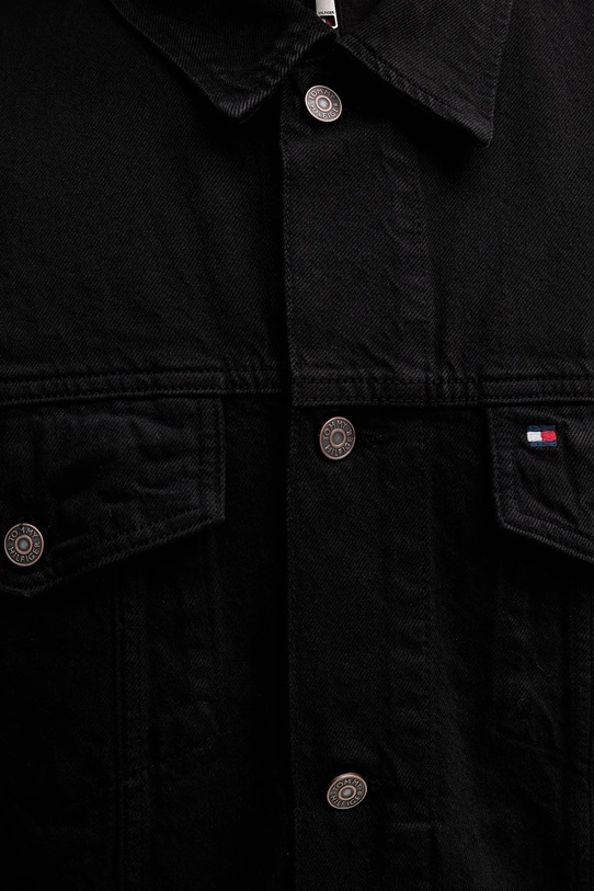 Tommy Hilfiger kurtka jeansowa MW0MW42616 czarny