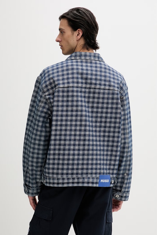 Odzież Hugo Blue kurtka jeansowa Nial 50551958 granatowy