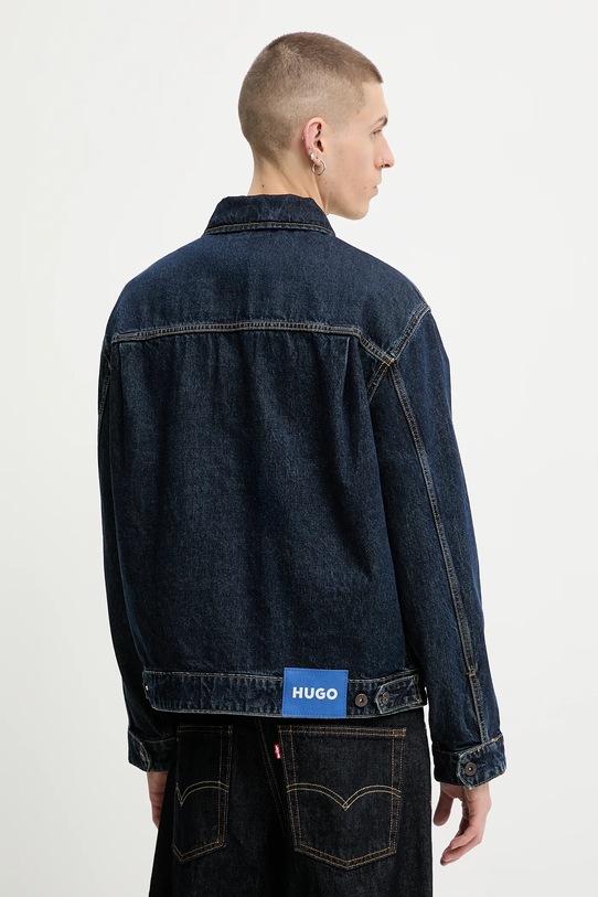 Odzież Hugo Blue kurtka jeansowa 50553560 granatowy