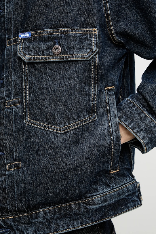 Hugo Blue kurtka jeansowa 50553560 granatowy