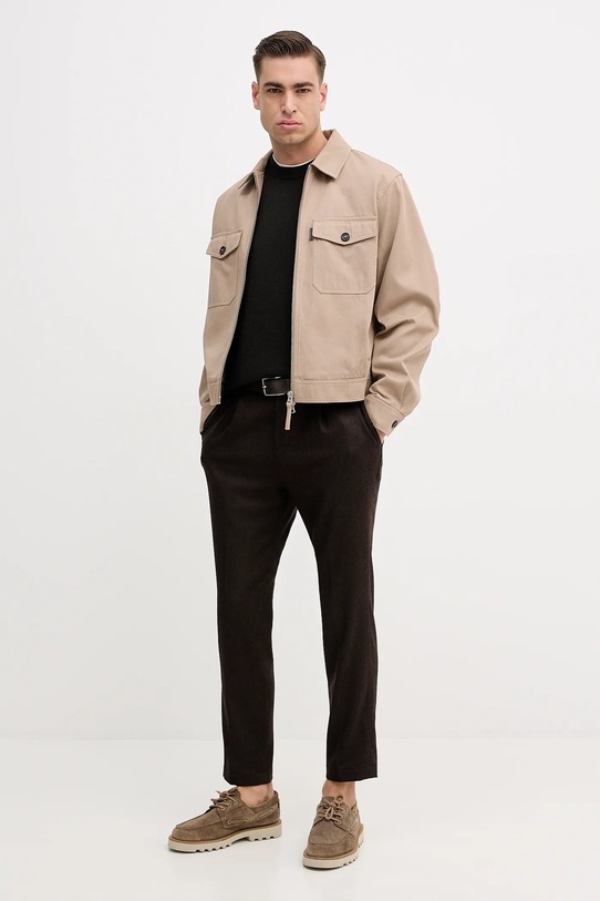 Tommy Hilfiger kurtka MW0MW41875 beżowy SS26