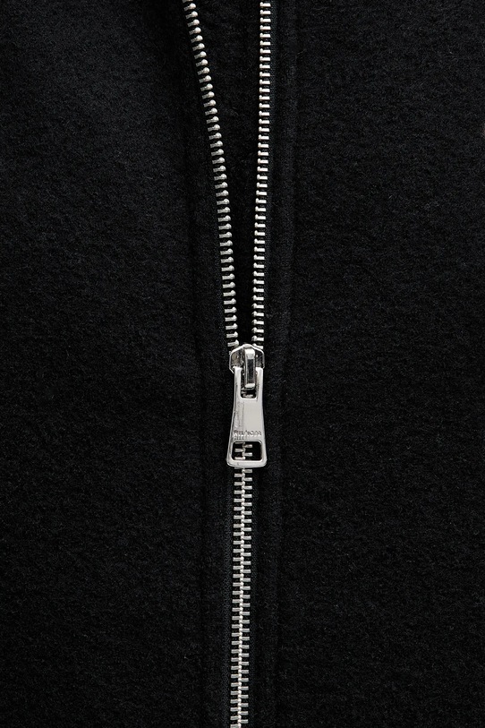 Volnena jakna Tommy Hilfiger MW0MW42581 črna