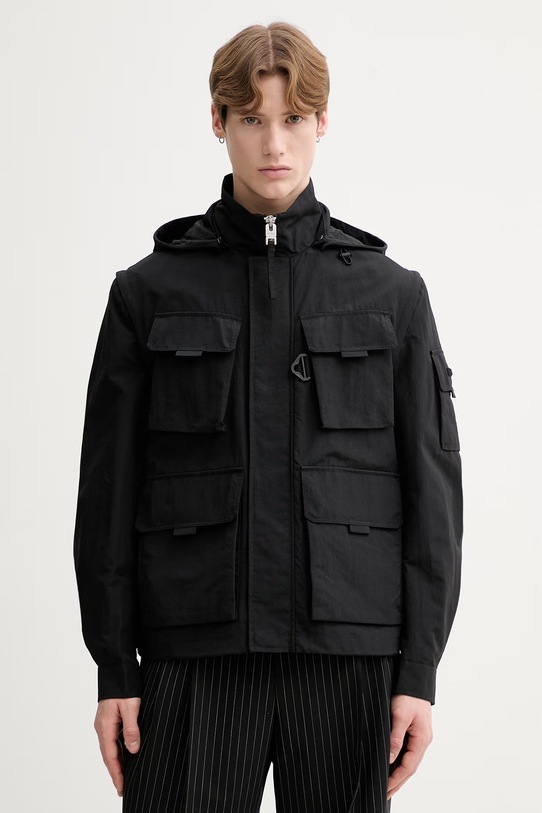 Jakna HUGO Baltero2611 za prijelazno razdoblje crna 50552675