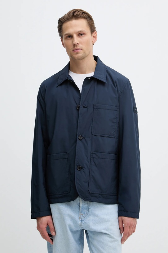 Jakna Tommy Hilfiger Drugo mornarsko modra MW0MW42564