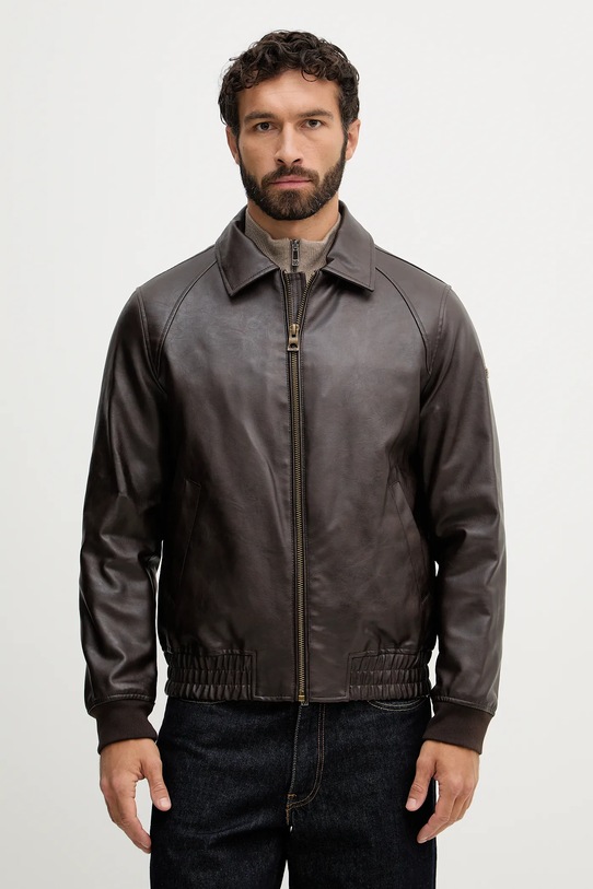 Bunda Guess jemné zateplenie hnedá M6RL0A.WJ260