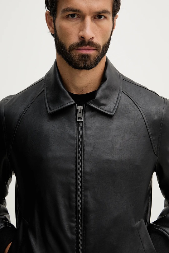 Μπουφάν Guess μαύρο M6RL0A.WJ260