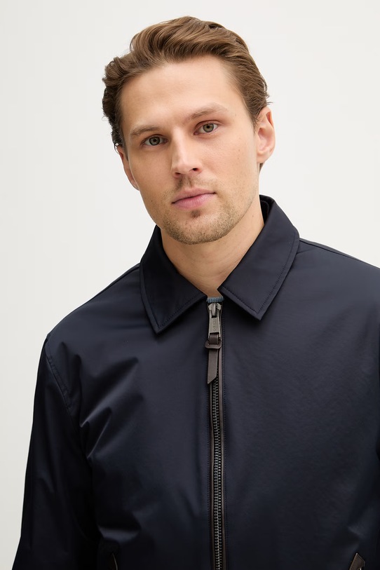 Μπουφάν Guess σκούρο μπλε M6RL0W.WL952