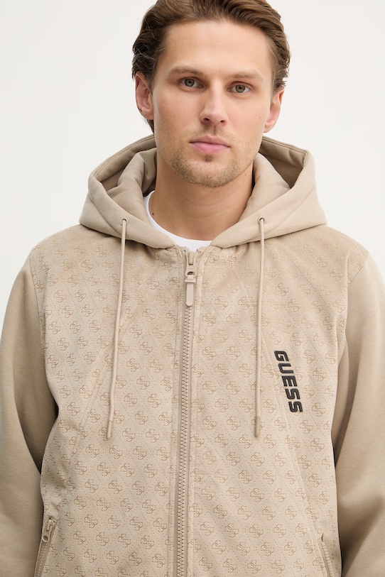 Guess rövid kabát ELKI bézs Z6RL00.KD622