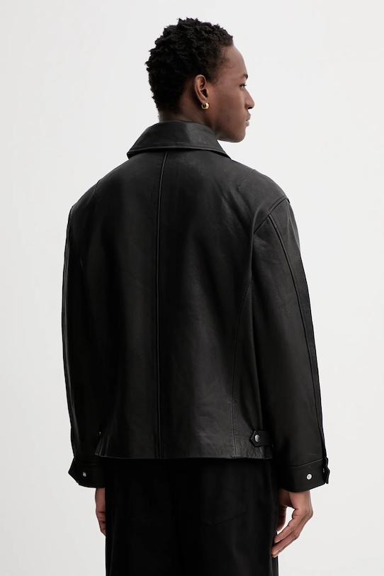 Oblačila Usnjena jakna AllSaints M054LD črna