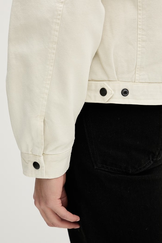 AllSaints kurtka przejściowa męska bawełniana M080OB beżowy