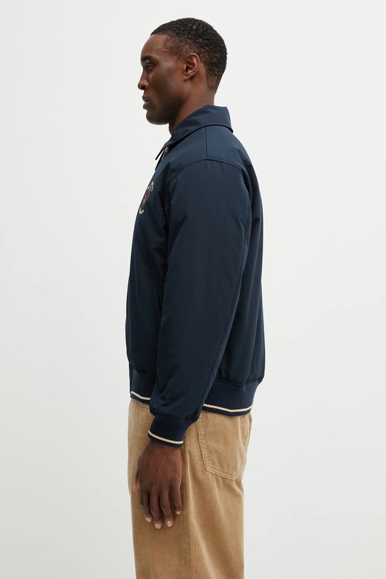 Drôle de Monsieur kurtka Slogan Rose J.JT257.PL163.NY granatowy SS26