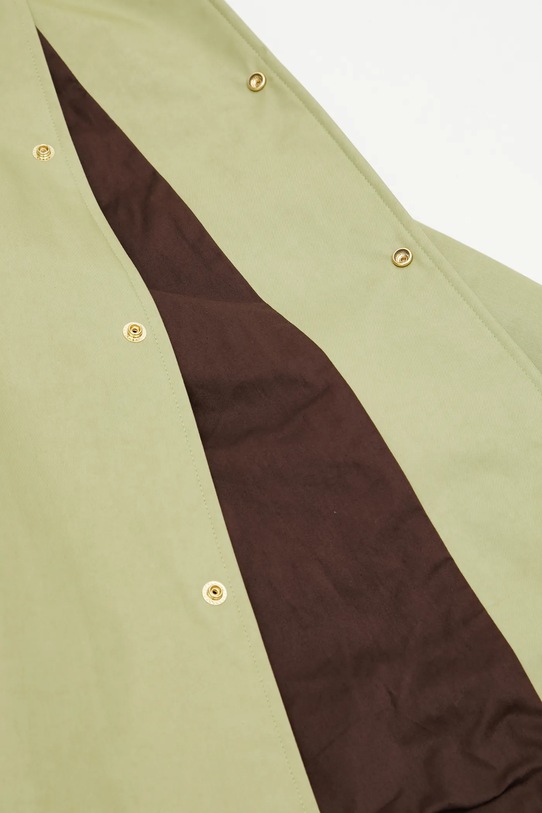 Хлопковая куртка Drôle de Monsieur Slogan Rose J.JT198.CO244.OL зелёный