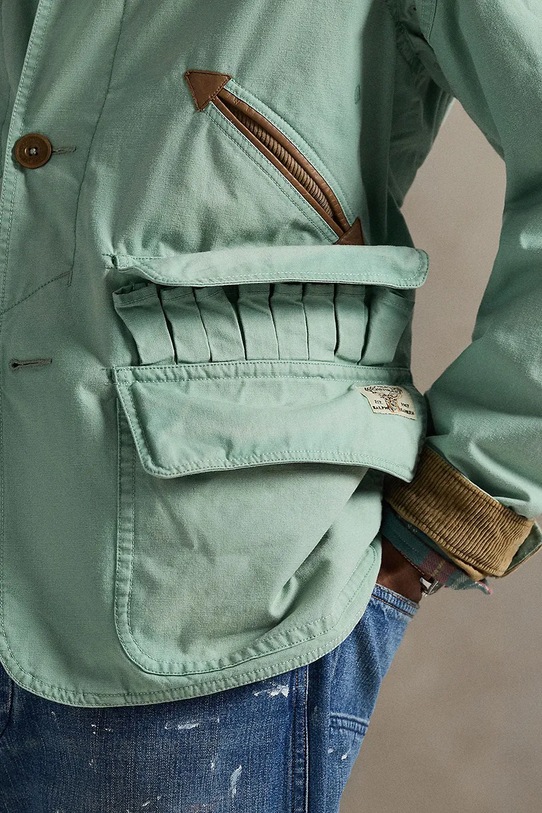 Polo Ralph Lauren kurtka bawełniana 710P02026 zielony