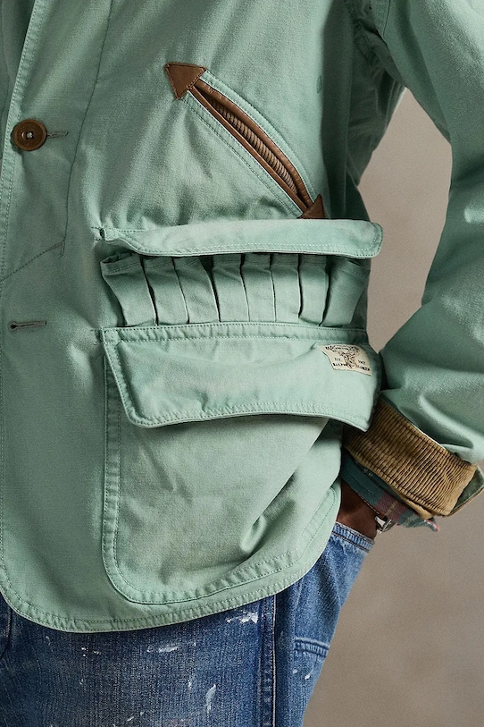 Polo Ralph Lauren kurtka bawełniana 710P02026 zielony