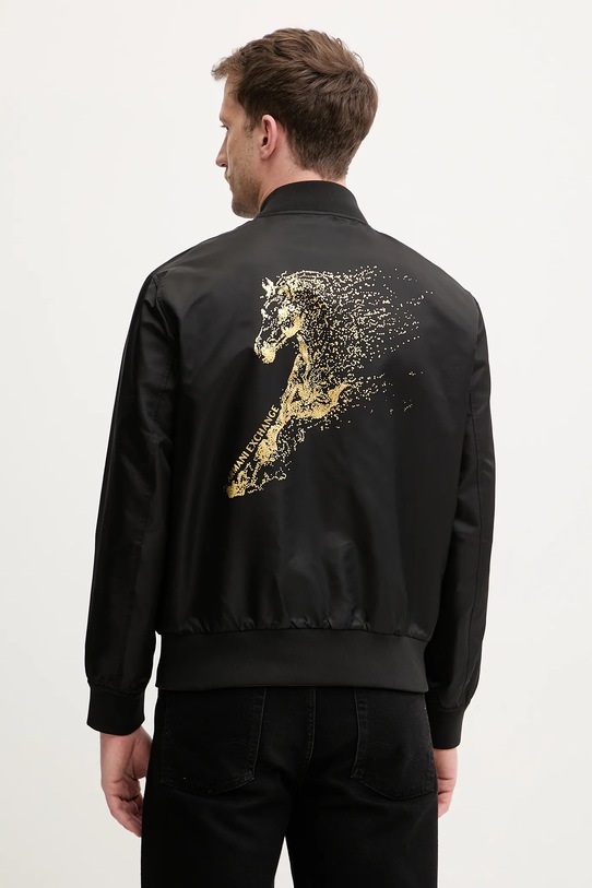 Armani Exchange kurtka bomber dwustronna czarny XM002026.AF19828