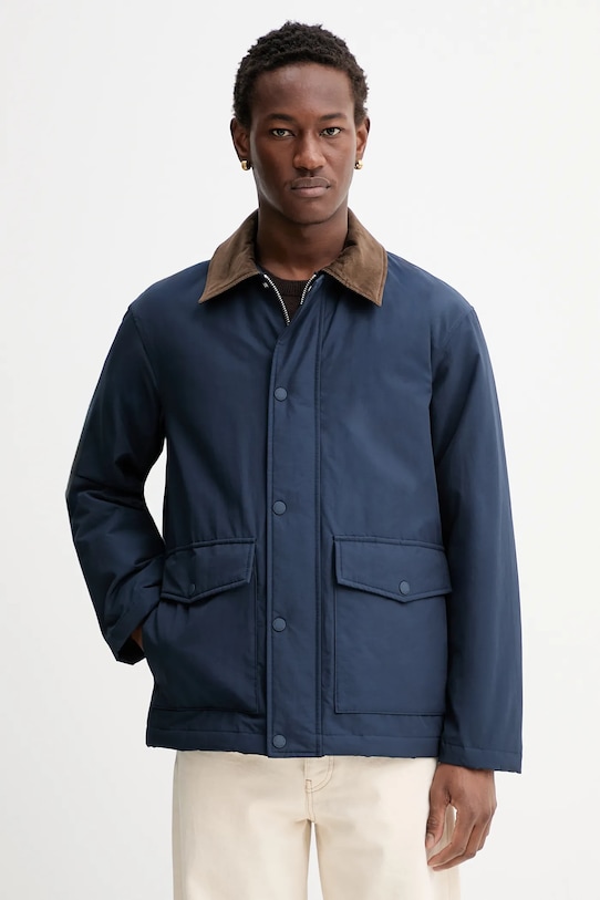 Marc O'Polo kurtka bez kaptura granatowy 5000007604