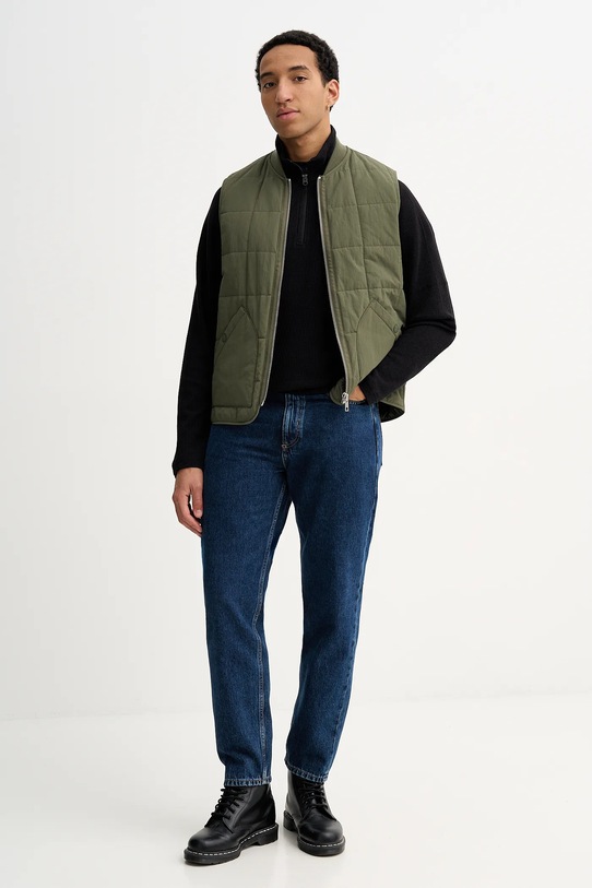 Marc O'Polo bezrękawnik 5000007608 zielony SS26