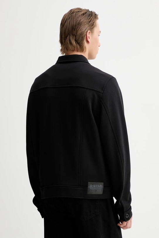 Odzież G-Star kurtka koszulowa bawełniana D27099.D395 czarny