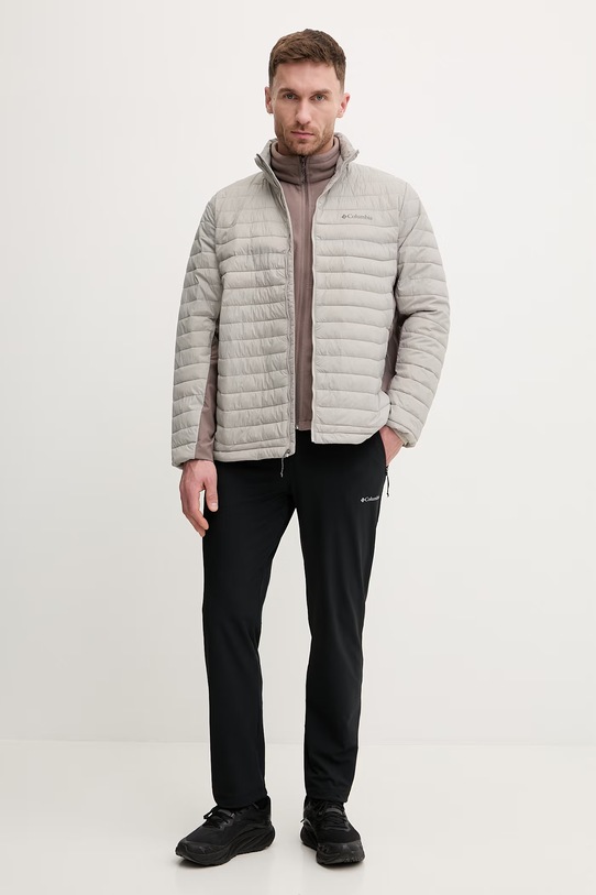 Columbia kurtka Powder Pass 2134141 szary SS26