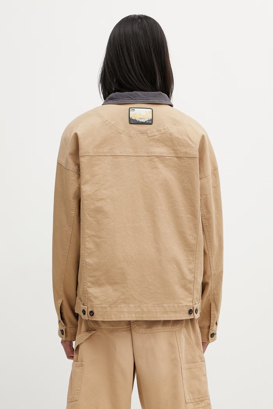 Дрехи Columbia Acker Rock дънково яке мъжко 2156551 кафяв