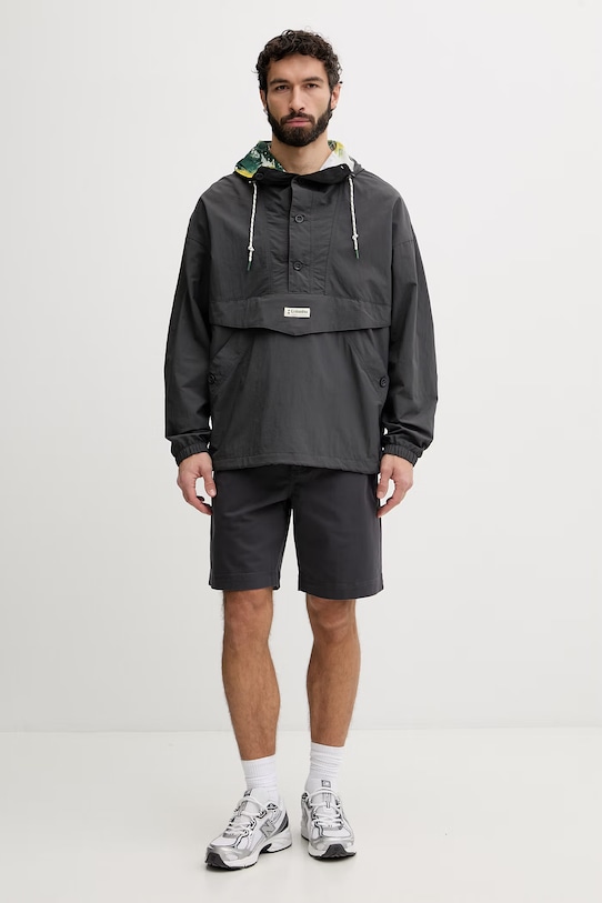 Columbia anorak męski Acker Rock 2156571 szary SS26