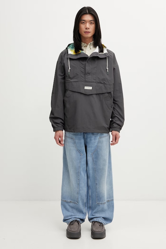 Columbia pánsky anorak Acker Rock sivá 2156571