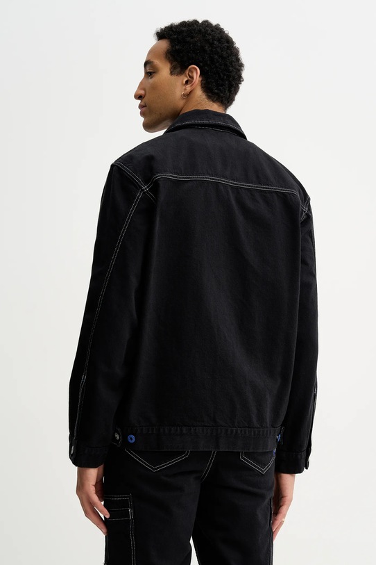 Odzież Karl Lagerfeld Jeans kurtka jeansowa B1M14020 czarny