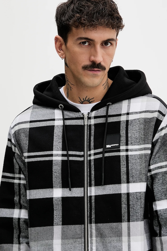 Karl Lagerfeld Jeans kurtka szary B1M14022