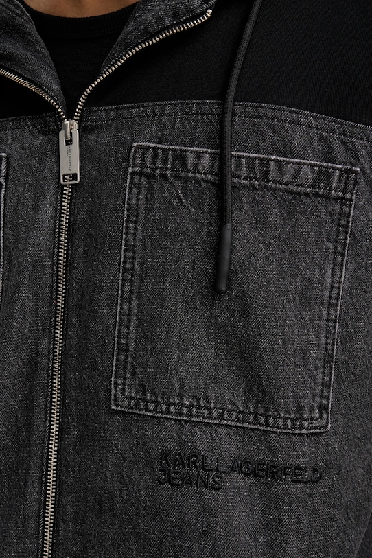 Karl Lagerfeld Jeans kurtka B1M14044 czarny