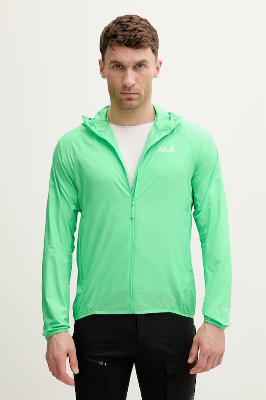 Jack Wolfskin kurtka trekkingowa męska Prelight Aero zielony A65861