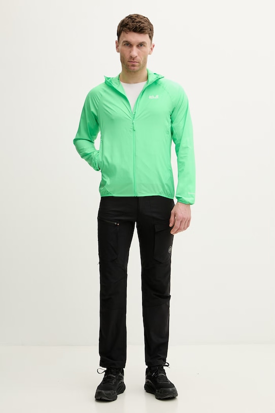 Jack Wolfskin kurtka trekkingowa męska Prelight Aero A65861 zielony SS26