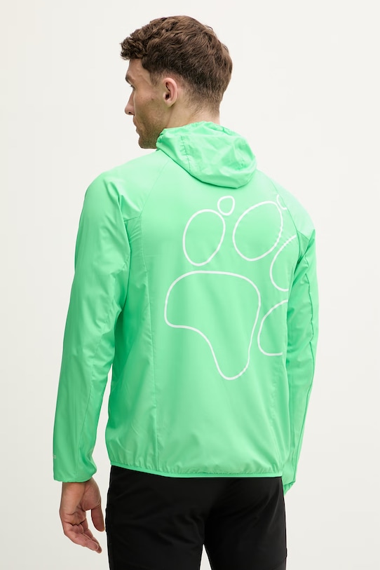 Odzież Jack Wolfskin kurtka trekkingowa męska Prelight Aero A65861 zielony