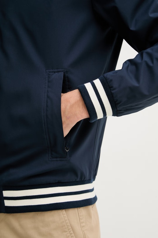 Paul&Shark bunda bomber pánska 26412106 tmavomodrá