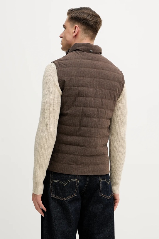 Odzież Hackett London bezrękawnik HM4000100 brązowy