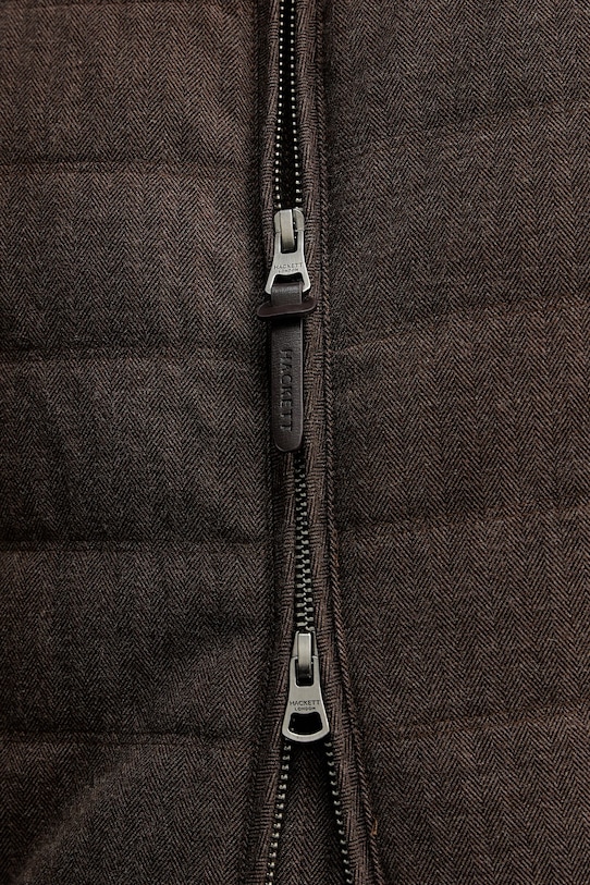 Hackett London bezrękawnik HM4000100 brązowy