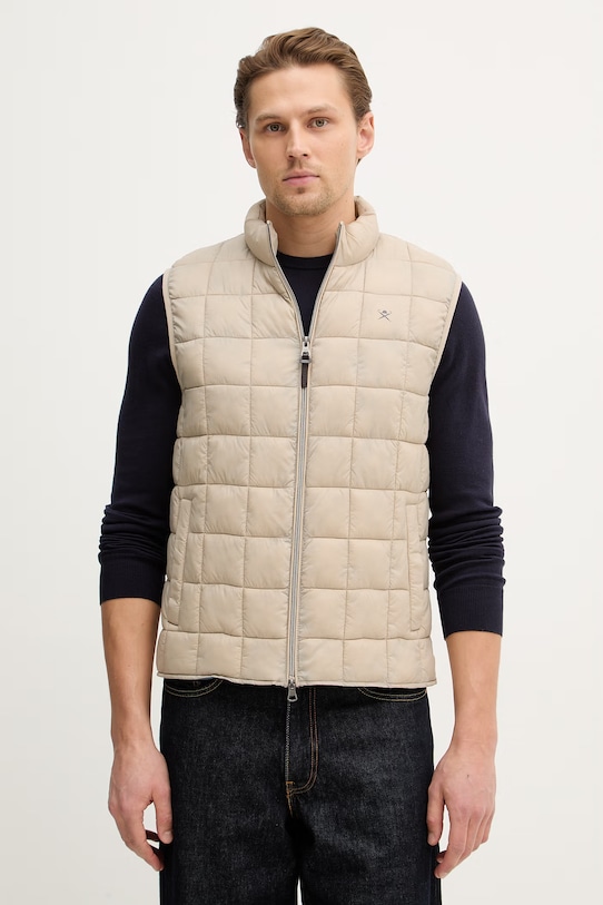 Hackett London bezrękawnik bez kaptura beżowy HM4000089