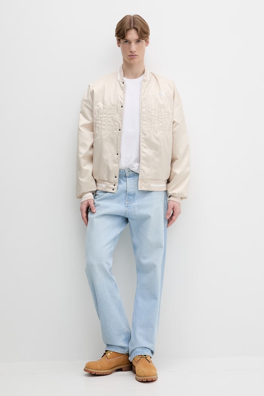 adidas kurtka KE6211 beżowy SS26