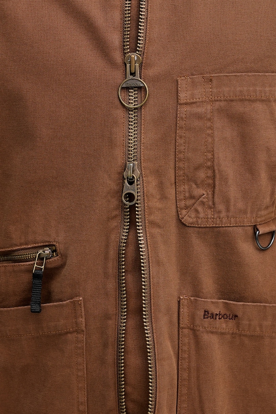 Barbour kurtka bawełniana MCA1083 brązowy
