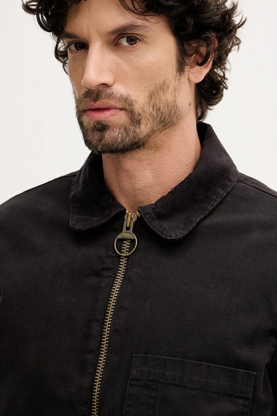 Barbour kurtka bawełniana czarny MCA1083