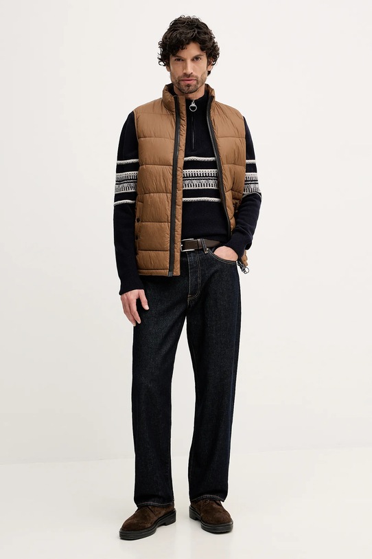 Barbour bezrękawnik MGI0307 brązowy SS26