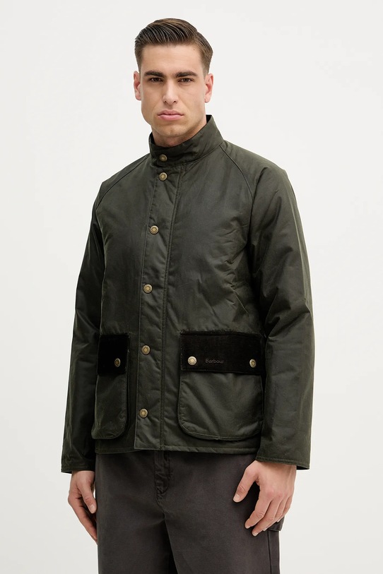 Barbour kurtka bawełniana Cordhill bez kaptura zielony MWX2527