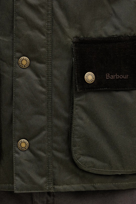Barbour kurtka bawełniana Cordhill MWX2527 zielony