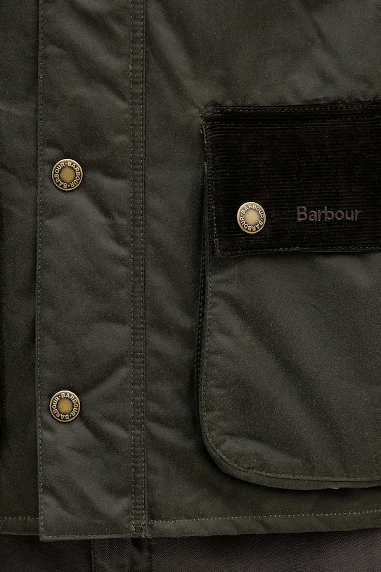 Barbour kurtka bawełniana Cordhill MWX2527 zielony