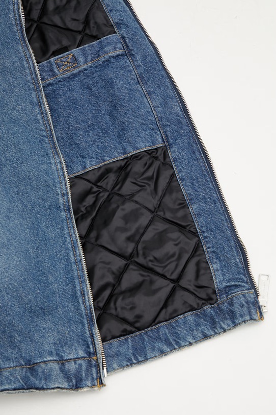 Carhartt WIP OG Detroit Jacket μπουφάν ντένιμ ανδρικό I036259.01B7 μπλε