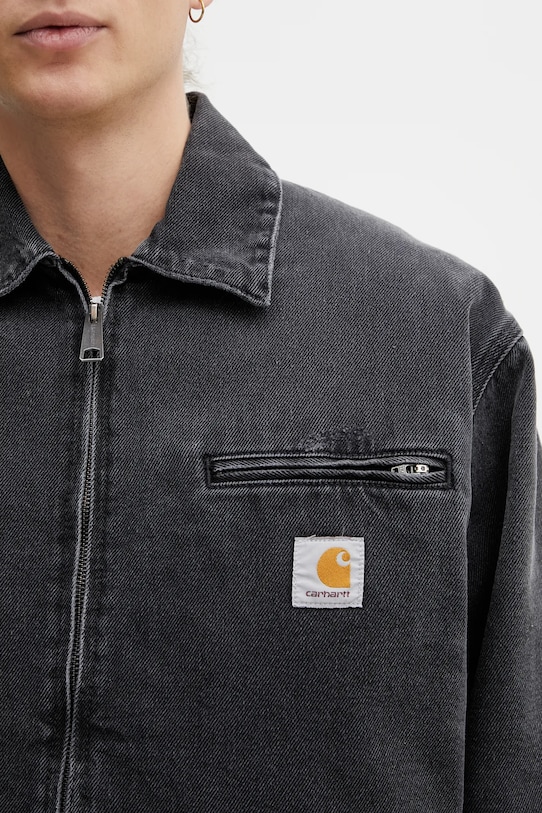 Carhartt WIP kurtka bawełniana OG Detroit Jacket czarny I036259.89B7